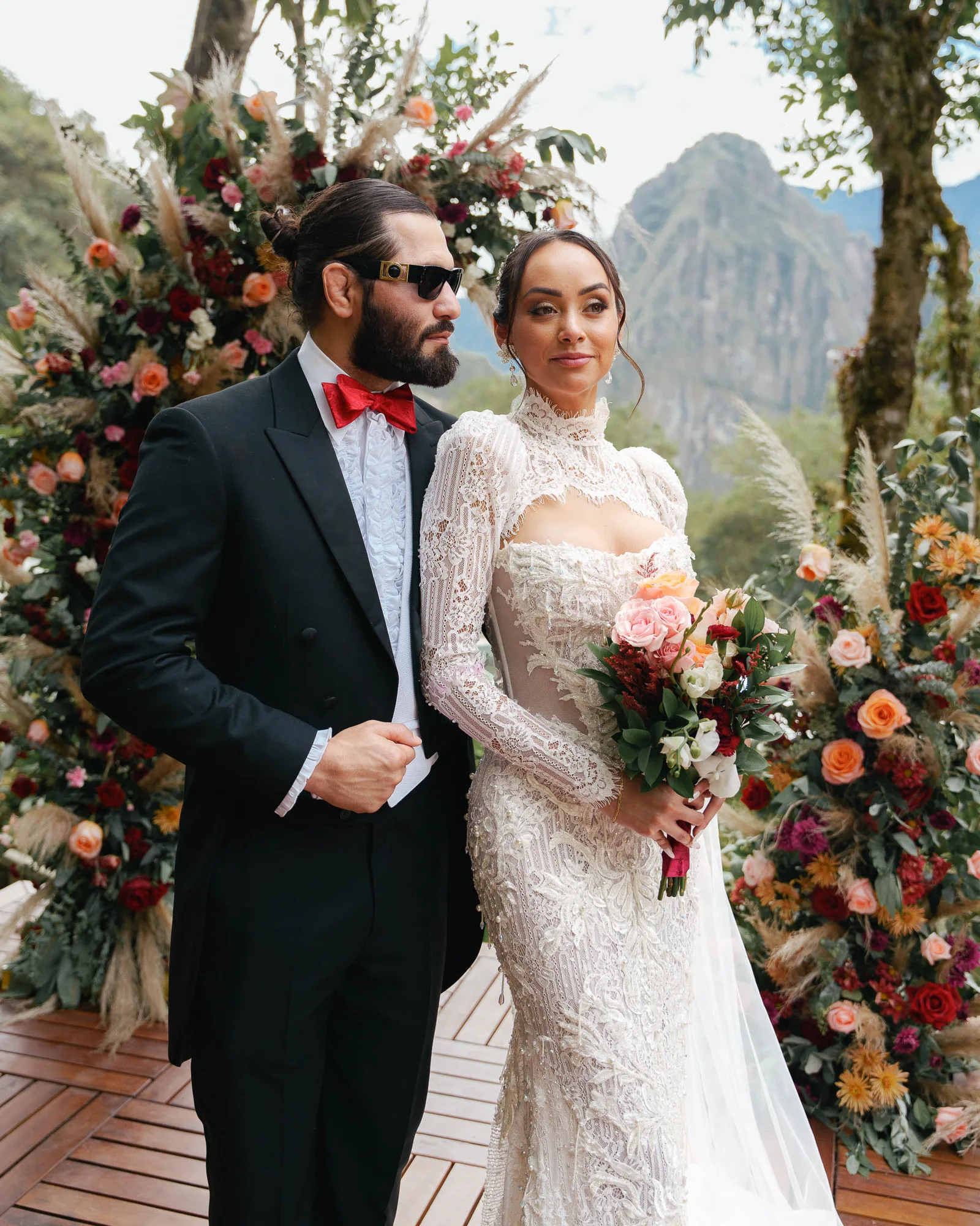 Ale & Jorge wedding portrait